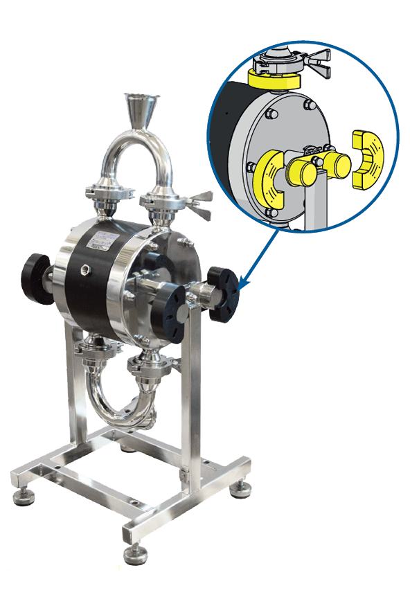 Magnetic ball lifters. Pump drain options